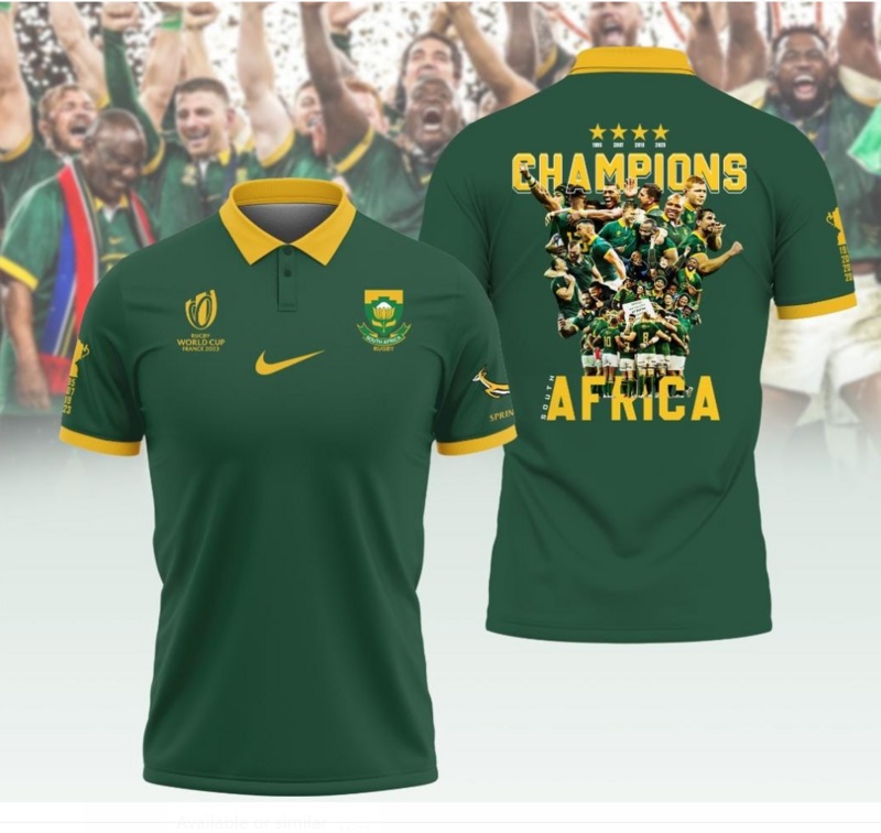 AAA Quality South Africa 2023 Special Rugby Jersey